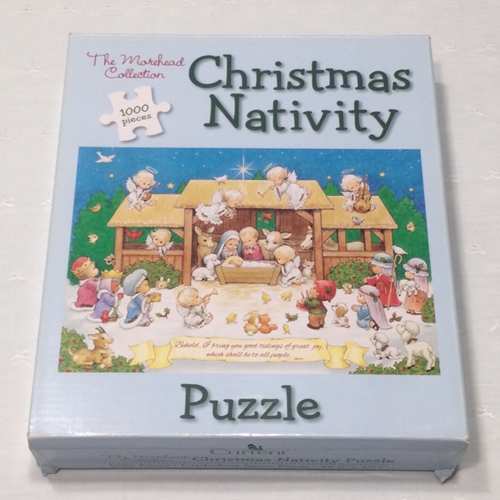 Current 1000 Pieces Puzzle Christmas Nativity The Morehead Collection​